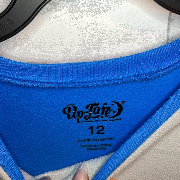 Boys SUPER soft Pj long sleeve top size 12 - Picture 3 of 3